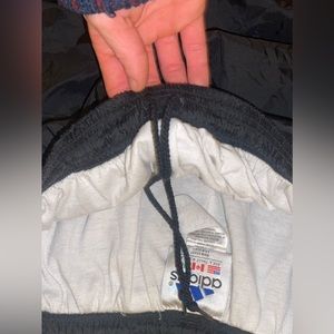 adidas track pants fleece inside